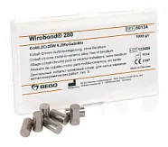 Сплав Wirobond 280 CoCr для керамики, Co (60,2%), Cr (25%), W (6,2%) Mo (4,8%), 1кг