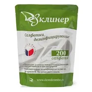Салфетки спиртовые Дез Клинер сменный блок (200 шт) 