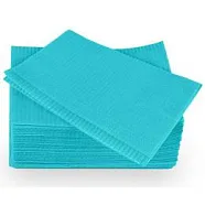 Dry-Back Dental Bibs, нагрудник Медиком, цвет аква (500 шт.в упак), Medicom