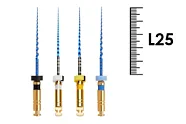 T-Flex 25мм .40/.02, 45/.02, 50/.02, 60/.02 (4 шт), Еврофайл - машинные файлы, стерильные
