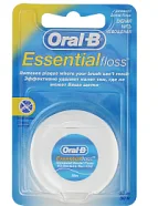 Зубная нить Oral-B Essential Floss невощеная (мятный вкус) 50 м