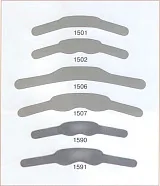 Матрицы Titanium 1591 титановые выпуклые 0.03mm, 30шт. (KerrHawe)