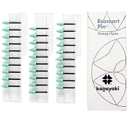 Полиры силиконовые Ensmart Pin Пуля (зел. сред.), 30шт. на пласт.ножке, (ENP 70-1), Kagayaki
