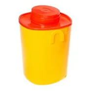 Контейнер для утилизации игл класс Б 1,5 л 29 см желтый