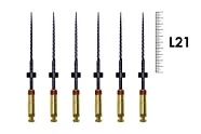 DCTaper 21мм, V06, N25 (6 шт), SSWHITE - эндодонтические машинные файлы