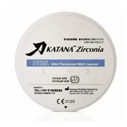 Katana Zirconia UTML, цвет D4, толщина 22 мм, Kuraray Noritake - диск циркониевый