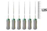 H-File M-Access 25мм №08 (6 шт), Dentsply Sirona - ручные файлы, каналорасширители