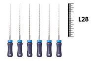 K-Reamer 28мм №08 (6 шт), NIC - ручные файлы, каналорасширители