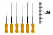 Spreaders Poldent 25мм ISO 20 (6 шт) - спредеры NITI