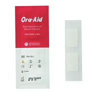 Заживляющий пластырь для слизистой рта ORA-AID, 25*15 мм, 1 шт