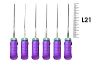 K-File M-Access 21мм №10 (6 шт), Dentsply Sirona - ручные файлы, каналорасширители