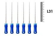 K-Reamer 31мм №30 (6 шт), NIC - ручные файлы, каналорасширители