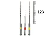 E3 Small Apical Rotary System 23мм ассорти №20-25 (3 шт), EndoStar - машинные файлы, 20/06, 20/04, 25/04