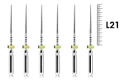 ProFile RA 21мм .02 №15 (6 шт), Dentsply Sirona - машинные файлы, каналорасширители, никель-титан
