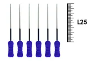 Spreaders Poldent 25мм ISO 30 (6 шт) - спредеры NITI