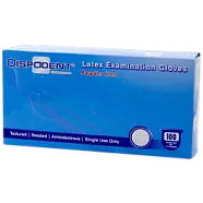 Перчатки латексные Dispodent S 6-7 (100 шт)