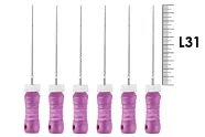 K-File ReadySteel 31мм №06 (6 шт), Dentsply Sirona - ручные файлы, каналорасширители, в стерильном блистере