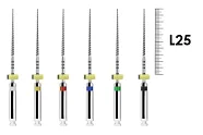 ProFile RA 25мм .04 №45-90 ассорти (6 шт), Dentsply Sirona - машинные файлы, каналорасширители, никель-титан