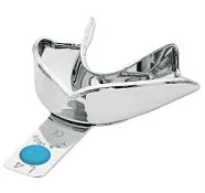 Ложка слепочная нижняя средняя M, без перфорации с бортиками Asa Dental - (1шт.)