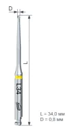 Бор твердосплавный H1S205010 (1 шт.), Komet Dental
