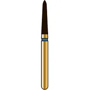 G878K торпедовидный с коническим торцом, длина 8 мм, ISO 016, хвостовик FG ISO 314, зернистость 150, черное кольцо (5 шт.), Diatech - бор алмазный