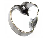 Gloss Finish Wingless Clamps #W14A - Полированные бескрылые кламмеры