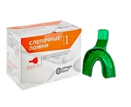 Ложка слепочная пластик, Н-1, зеленая, Омега - (1шт.)