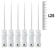 K-Reamer ReadySteel 25мм №15 (6 шт), Dentsply Sirona - ручные файлы, каналорасширители, в стерильном блистере