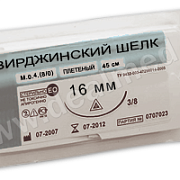 Шовные материалы из шелка