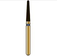 G856 конический с закругленным торцом, длина 8 мм, ISO 016, хвостовик FG ISO 313, зернистость 105, синее кольцо (5 шт.), Diatech - бор алмазный