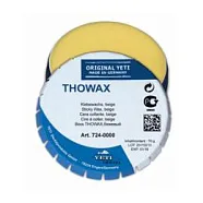 Воск клеевой для ремонта и пайки (не выгорает) Thowax, бежевый, жестяная банка, 70 г