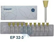 Полиры Kagayaki Enforce Pin 10шт.-Чашка желтая мелкая уретановая ЕР32-3