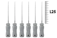 K-File ReadySteel 25мм №08 (6 шт), Dentsply Sirona - ручные файлы, каналорасширители, в стерильном блистере