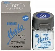 Vintage Halo, режущий край Opal 60 (15 г), Shofu - масса керамическая