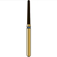 G850 конический с закругленным торцом, длина 10 мм, ISO 014, хвостовик FG ISO 314, зернистость 40, красное кольцо (5 шт.), Diatech - бор алмазный