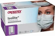 Одноразовые маски Isolite голубые Crosstex (50 шт)