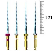 E-Flex Blue Path 21мм, Ассорти N13.02/16.02/19.02/15.03 (4 шт), Eighteeth - машинные файлы, 186
