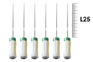 FlexoReamer Senseus 25мм №45 (6 шт), Dentsply Sirona - ручные файлы, гибкие, с эргономичной ручкой