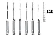 Gates RA 28мм №1 (6 шт), Dentsply Sirona - дрильборы, расширитель устьев корневых каналов, машинный