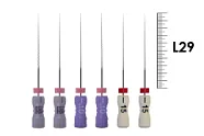 Mmc files 29мм №08-15 (6 шт), MICRO-MEGA - ручные файлы, ассорти