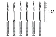 Gates RA 28мм №6 (6 шт), Dentsply Sirona - дрильборы, расширитель устьев корневых каналов, машинный