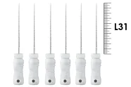 K-File ReadySteel 31мм №15 (6 шт), Dentsply Sirona - ручные файлы, каналорасширители, в стерильном блистере