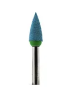 Полиры для керамики, алмазные 9812G RA 040, пламя, 1 этап, предварительня подготовка, 2 шт.