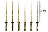 ProTaper Gold 21мм F4 (6 шт), Dentsply Sirona - машинные файлы, стерильные, черные