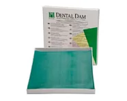 Dental Dam (latex), листы латексные, тонкие, зеленые, 36 шт./уп.
