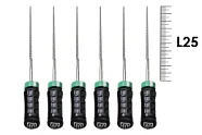 H-File Senseus 25мм №80 (6 шт), Dentsply Sirona - ручные файлы, каналорасширители, супергибкие, силиконовая ручка, стерильный блистер