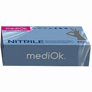 Перчатки нитриловые MediOk Белые L 100 шт (50 пар)