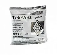 TeleVest (5 кг = 32 x 160 г) - паковочная масса для отливки телескопических коронок, порошок