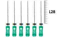 H-Files Dentsply Sirona 28мм №35 (6 шт) - ручные файлы, каналорасширители