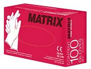 Перчатки медицинские диагностические нитриловые Matrix Pink Nitrile (100шт) S